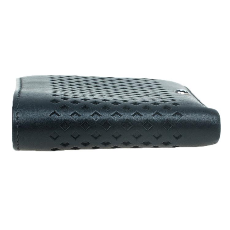 Pre Owned Montblanc Black Leather Extreme Bifold Wallet