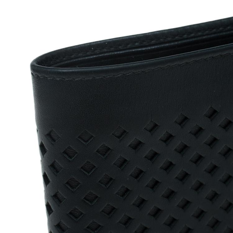 Pre Owned Montblanc Black Leather Extreme Bifold Wallet