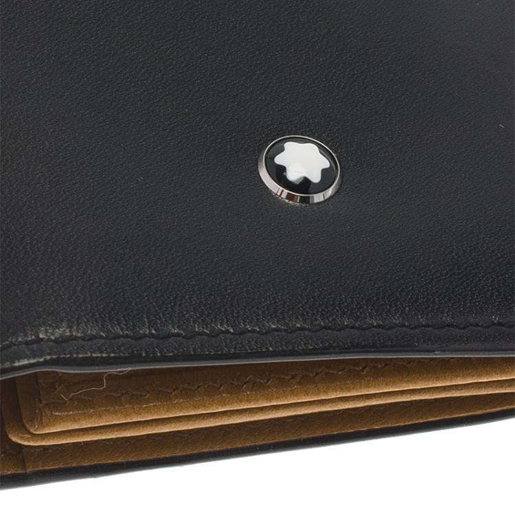 Pre Owned Montblanc Black Leather Card Holder