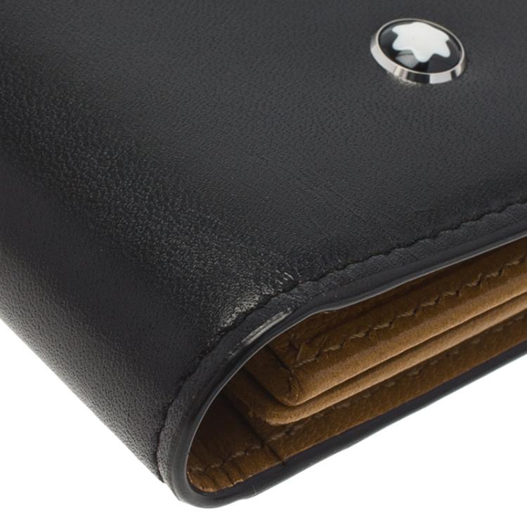 Pre Owned Montblanc Black Leather Card Holder