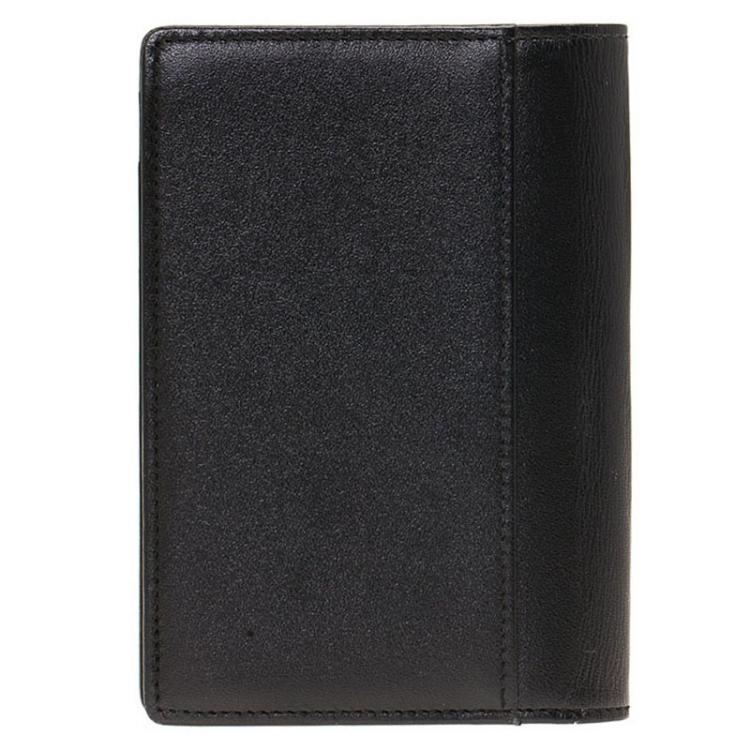 Pre Owned Montblanc Black Leather Meisterstuck Card Holder