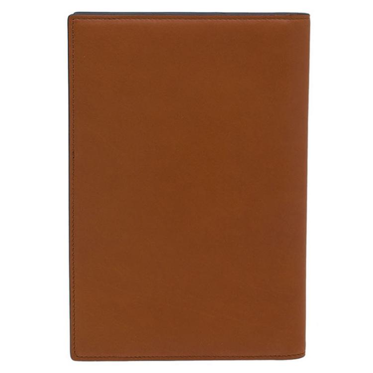 Pre Owned Montblanc Brown Leather Small Agenda