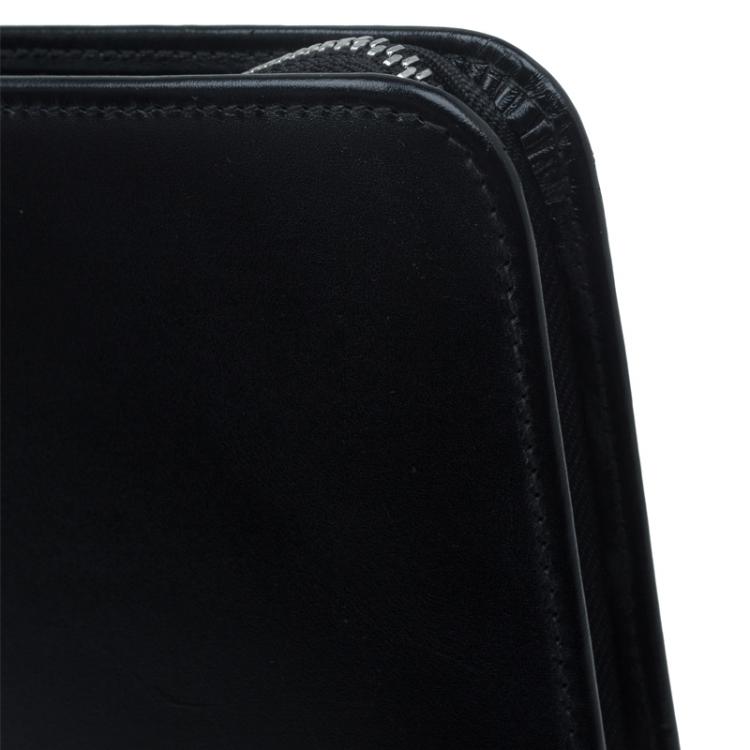 مملوكة مسبقًا Montblanc Black Leather Document Case