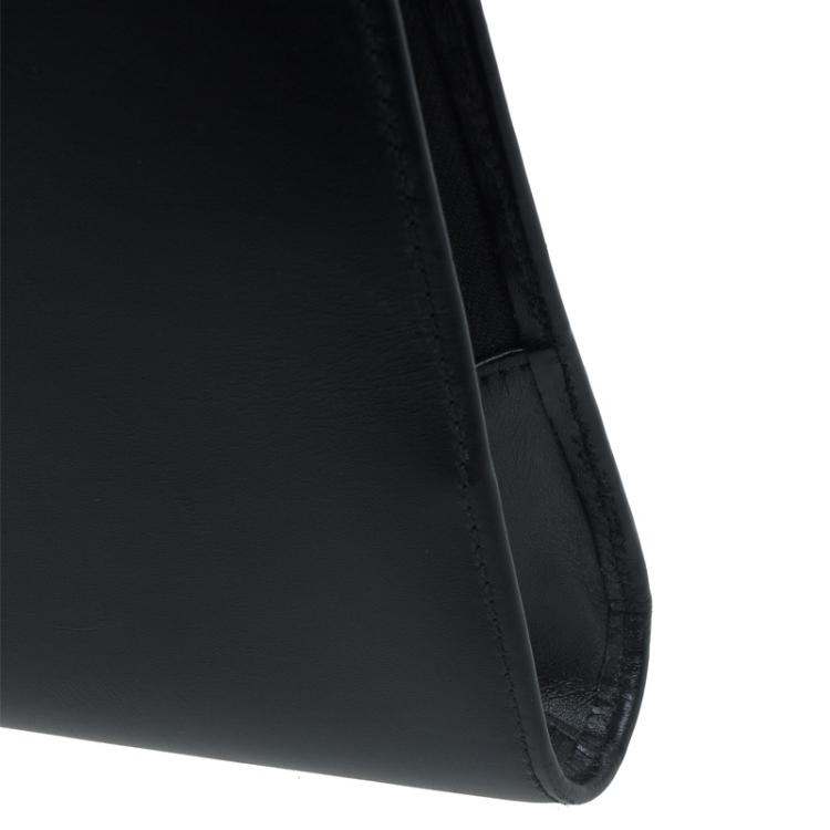 مملوكة مسبقًا Montblanc Black Leather Document Case