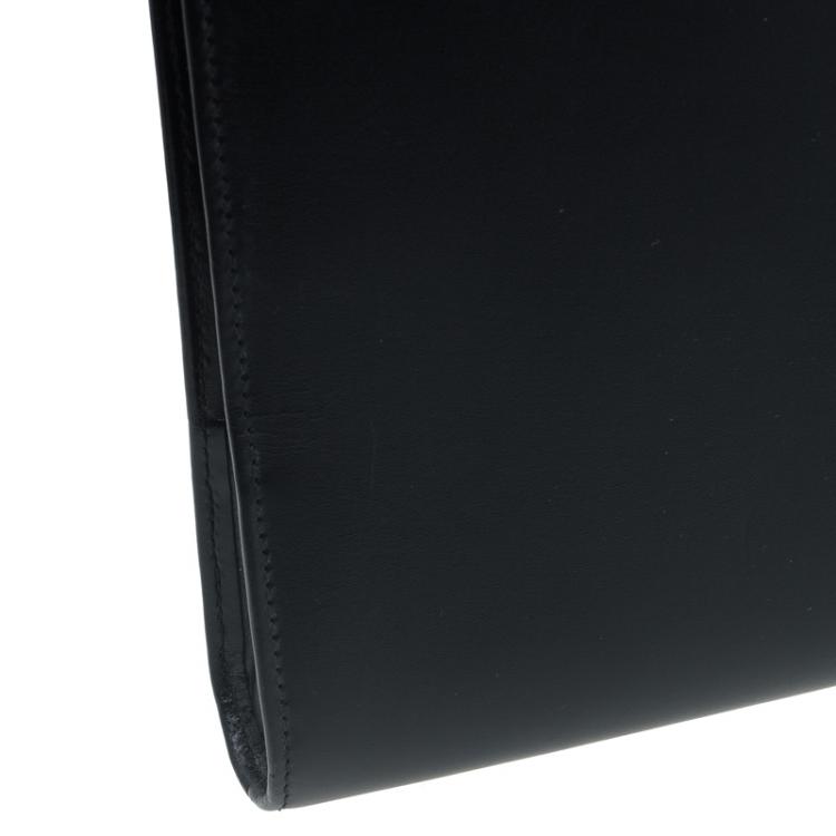 مملوكة مسبقًا Montblanc Black Leather Document Case