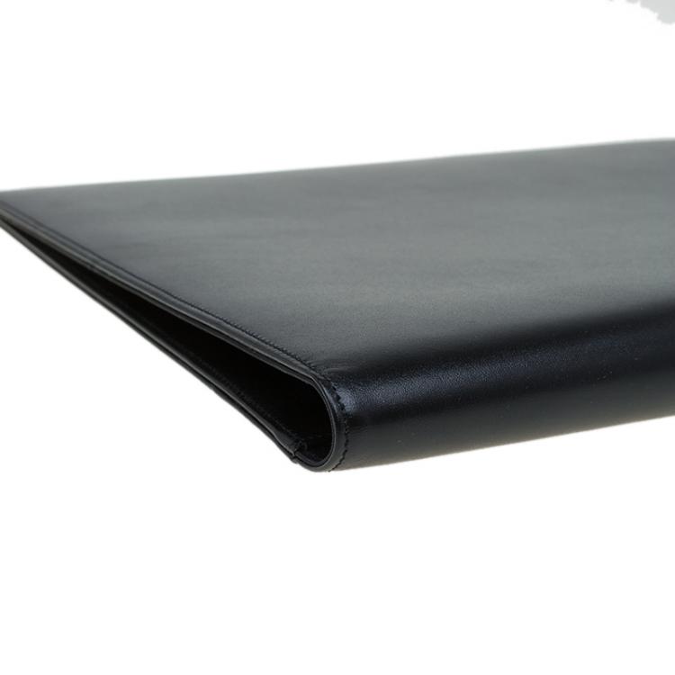 Pre Owned Montblanc Black Leather Conference Folder