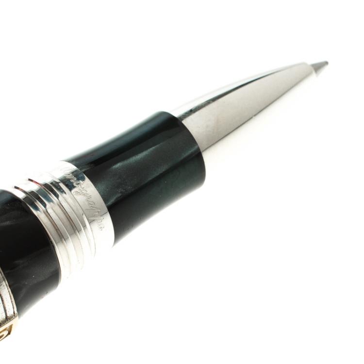 Pre Owned Montegrappa Cult Collection Pirates Limited Edition Silver Rollerball Pen