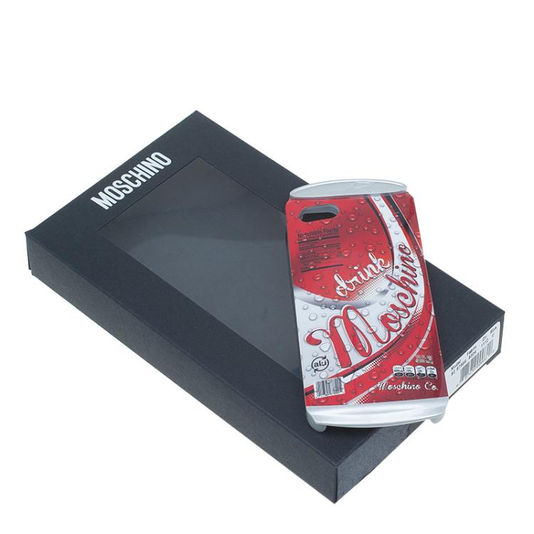 Pre Owned Moschino Red Drink iPhone 5/5s Case