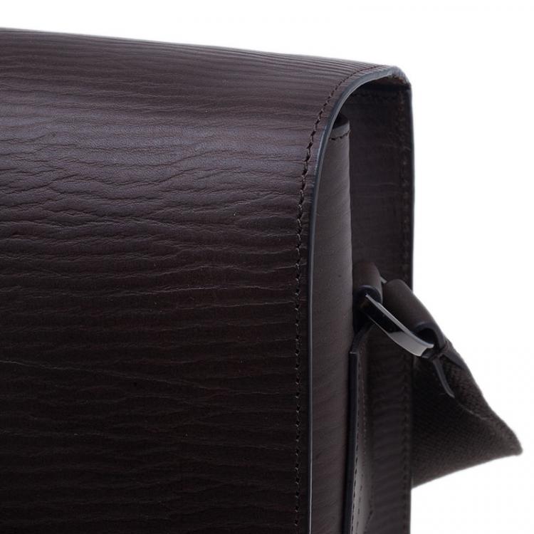 Pre Owned Mulberry Brown Leather Brynmore Messenger Bag