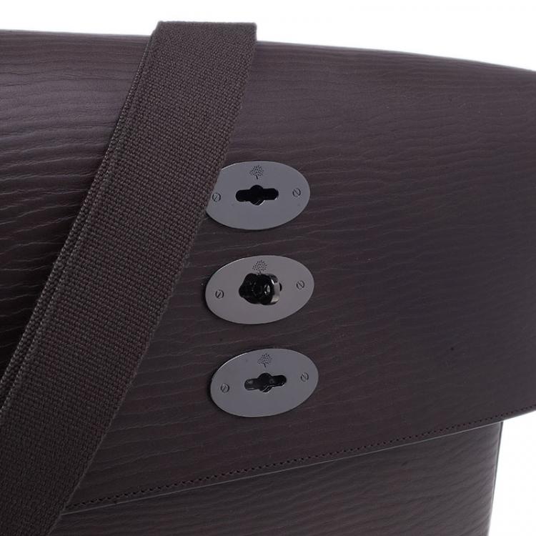 Pre Owned Mulberry Brown Leather Brynmore Messenger Bag