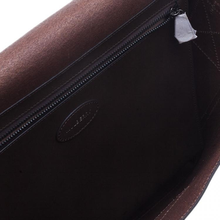 Pre Owned Mulberry Brown Leather Brynmore Messenger Bag