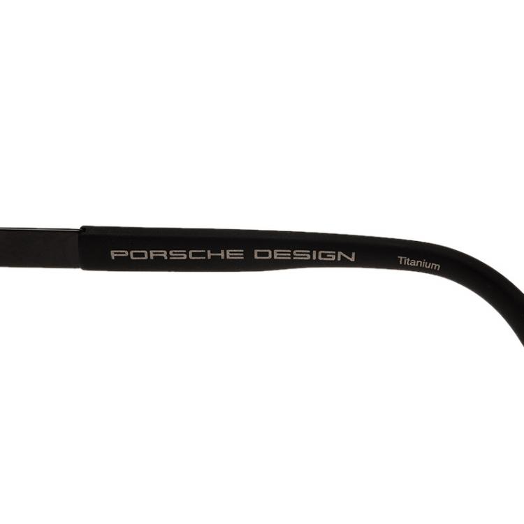 Pre Owned Porsche Design Black P'8553 Aviator Sunglasses