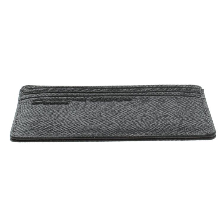Pre Owned Porsche Design Black Leather P H6 Card Holder
