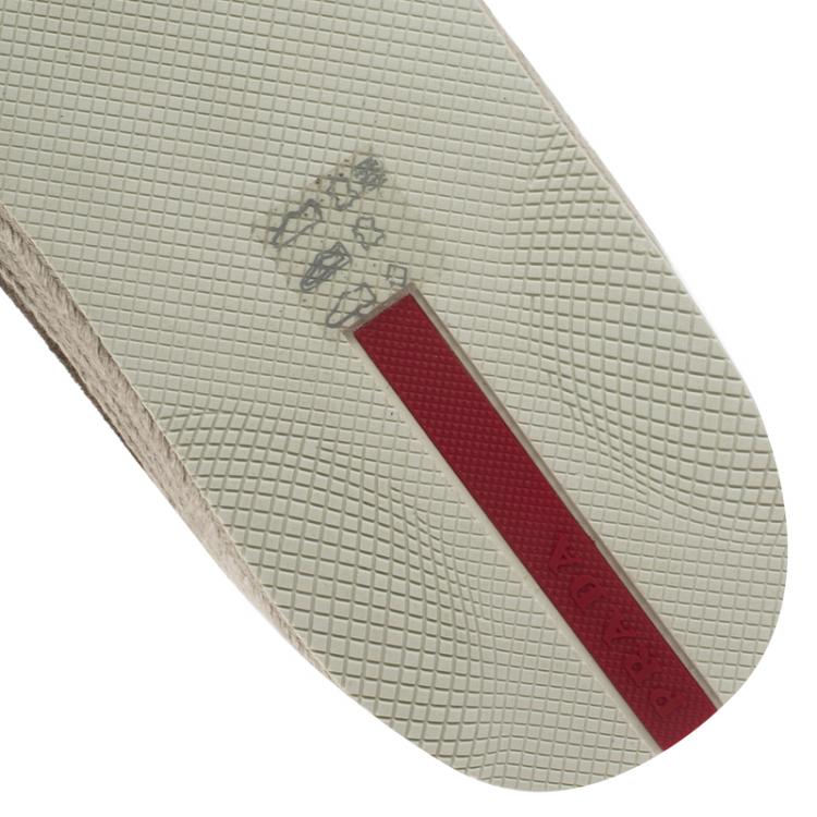 مملوكة مسبقًا Prada Sport Brown Suede Espadrille Sneakers Size 41.5