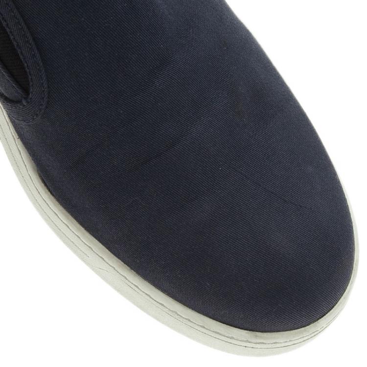 Pre Owned Prada Sport Navy Blue Loafers Size 43