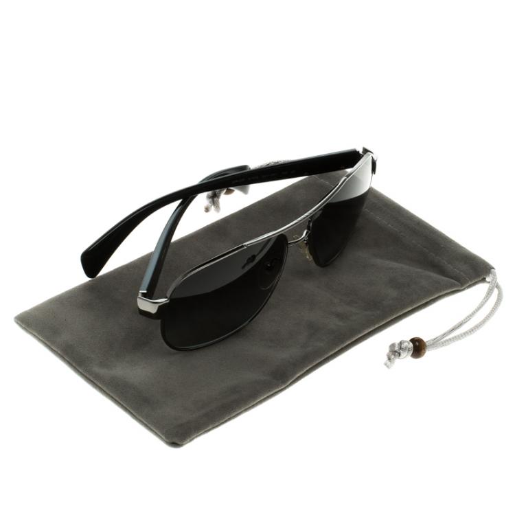 مملوكة مسبقًا Prada Grey Tone SPR 52P Polarized Sunglasses