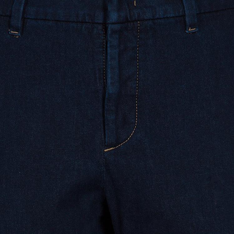 Pre Owned Prada Men's Dark Wash Tight Fit Jeans M