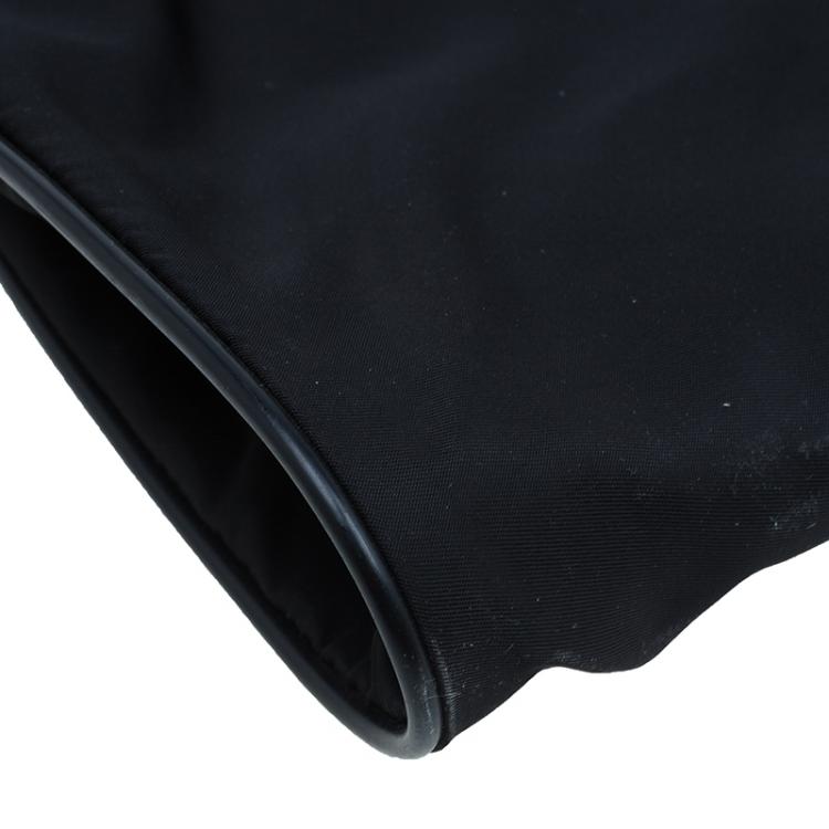Pre Owned Prada Black Nylon Garment Carrier Bag Travel Suit