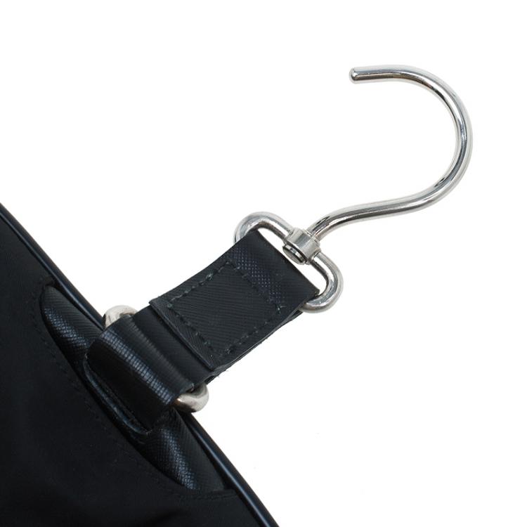 Pre Owned Prada Black Nylon Garment Carrier Bag Travel Suit