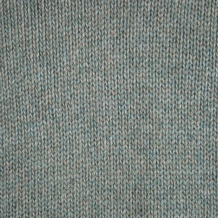 Pre Owned Ralph Lauren Sage Green Melange Cashmere Turtle Neck Sweater L