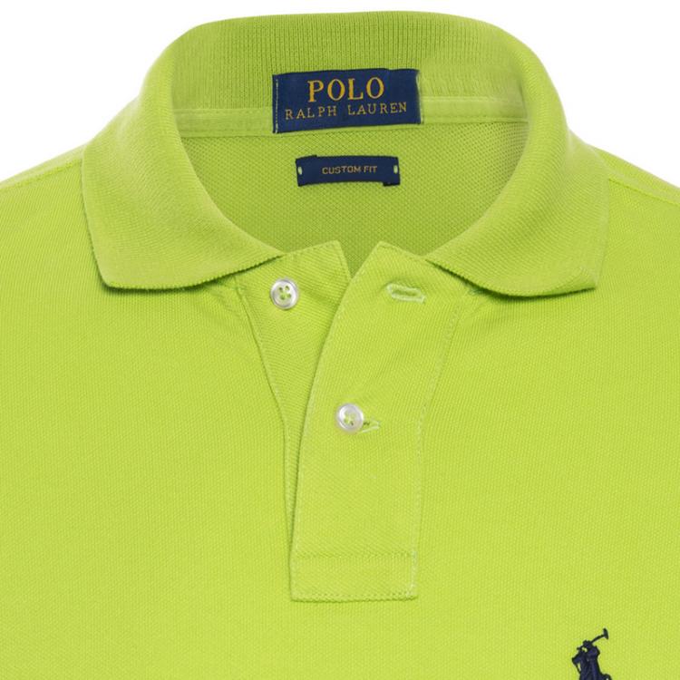 lime green polo shirt ralph lauren