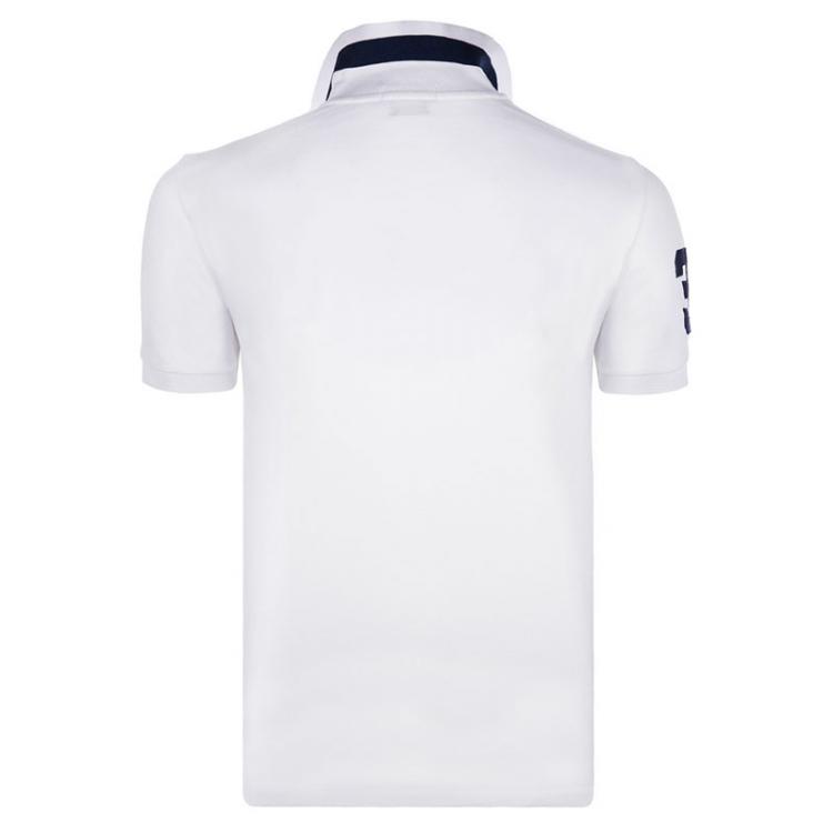 Ontdekking Raap Het formulier Polo Ralph Lauren White/Navy Blue Logo Contrast Polo Shirt XL Ralph Lauren  | TLC