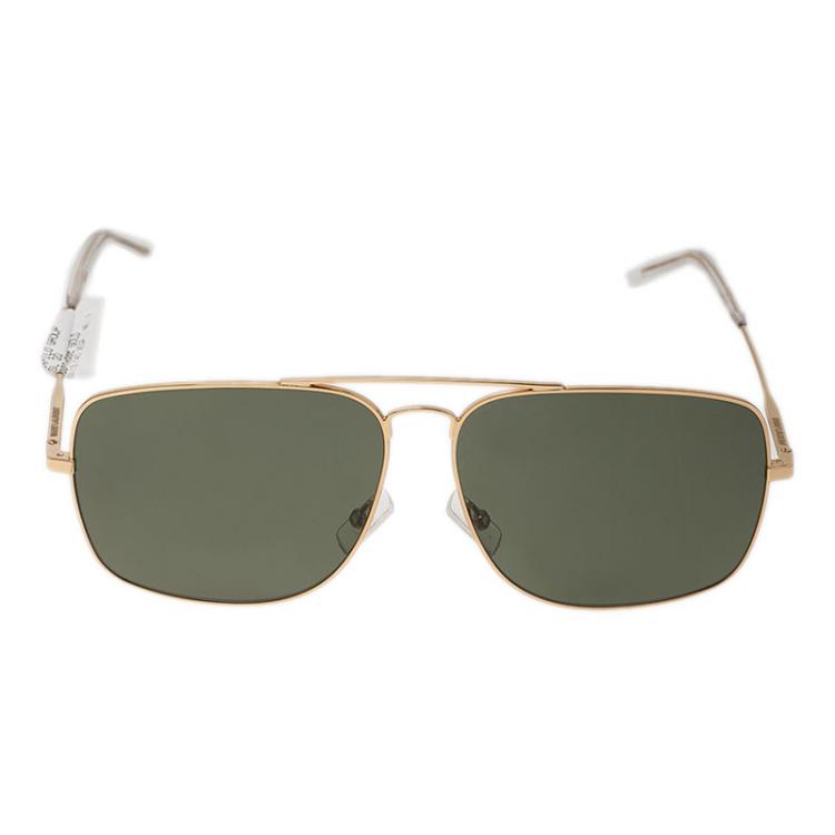 Pre Owned Saint Laurent Paris Gold SL 20 Aviators