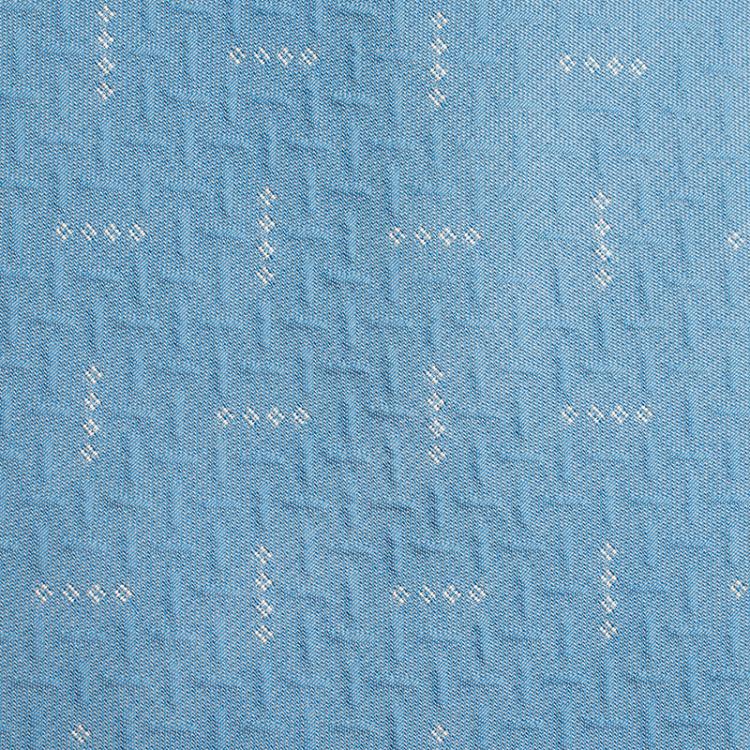 Pre Owned Saint Laurent Paris Light Blue Silk Tie