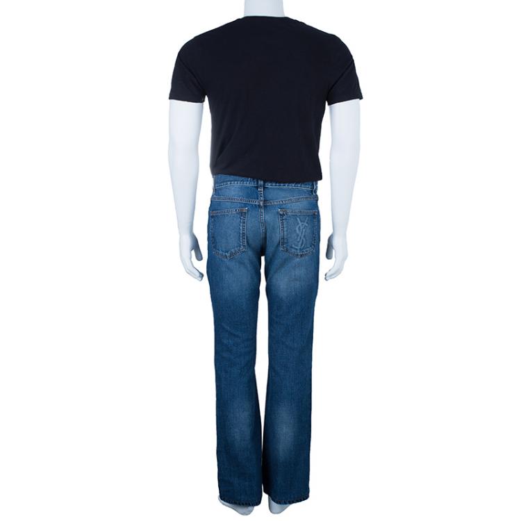 Pre Owned Saint Laurent Paris Men’s Blue Denim Jeans XS