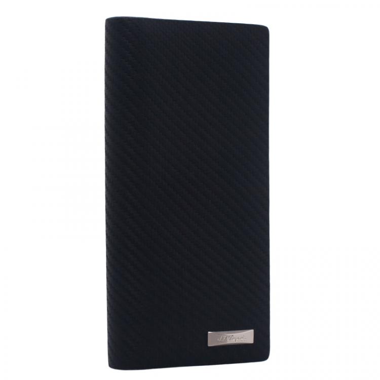 مملوكة مسبقًا S.T. Dupont Black Continental Wallet