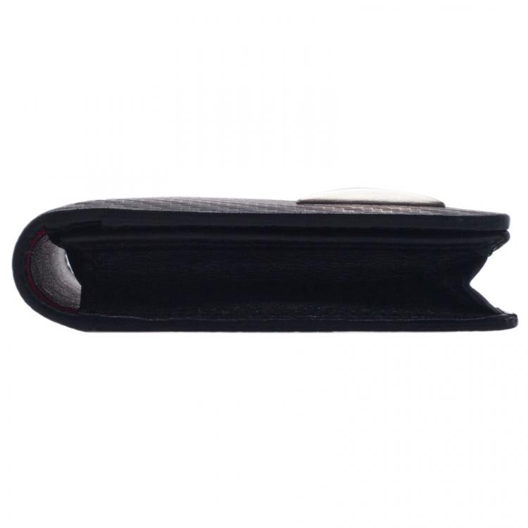 مملوكة مسبقًا S.T. Dupont Black Continental Wallet