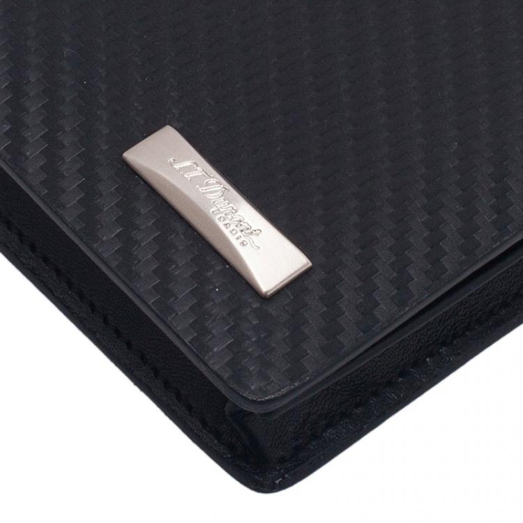 مملوكة مسبقًا S.T. Dupont Black Continental Wallet