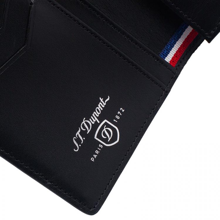 مملوكة مسبقًا S.T. Dupont Black Continental Wallet