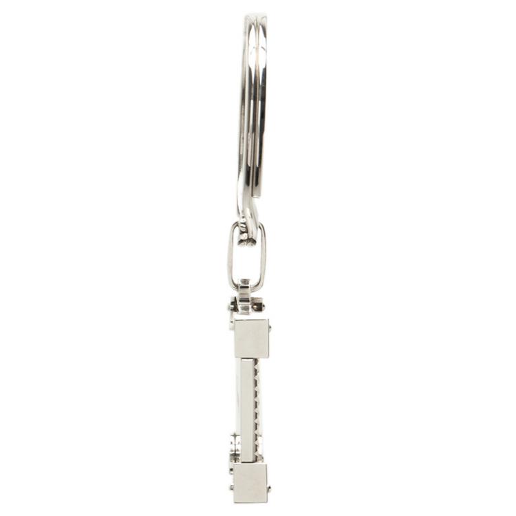 Pre Owned S.T. Dupont Silver Key Chain 