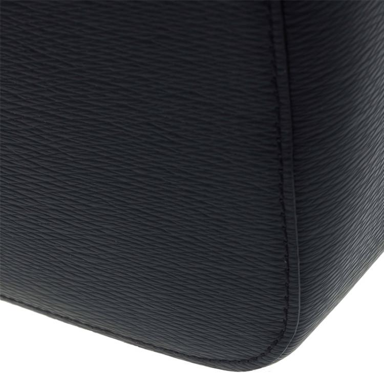Pre Owned St Dupont Black Leather Pouch