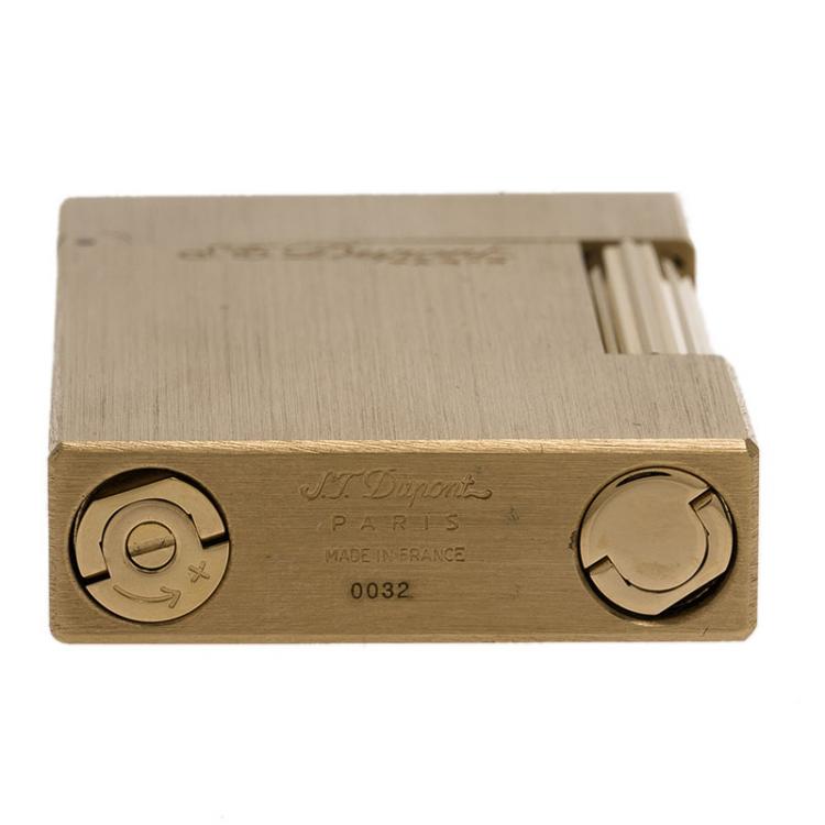 مملوكة مسبقًا S.T. Dupont Gold-Plated Classic Lighter