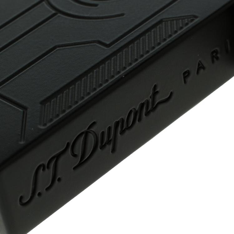 Pre Owned S.T. Dupont Armors of Tomorrow Black PVD Limited Edition Lighter