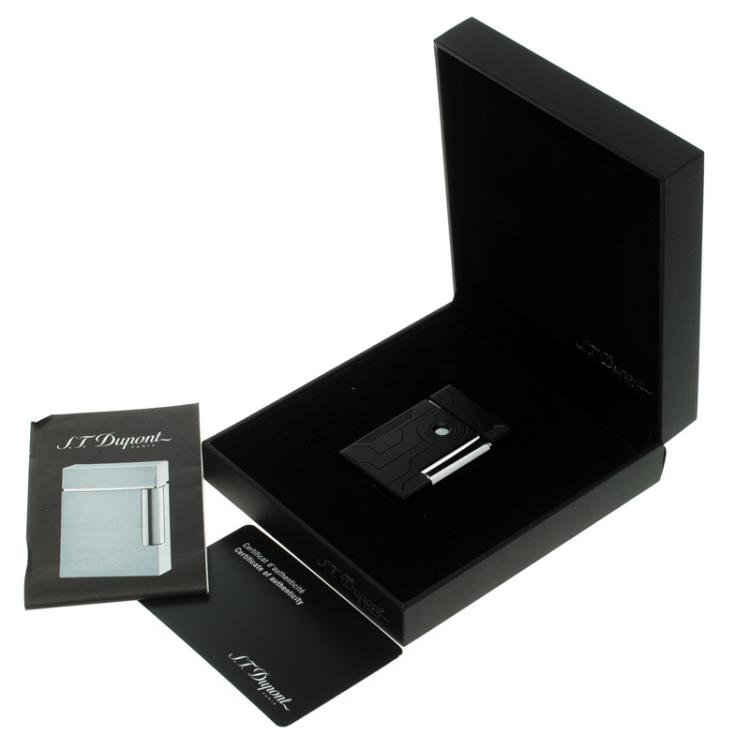 Pre Owned S.T. Dupont Armors of Tomorrow Black PVD Limited Edition Lighter