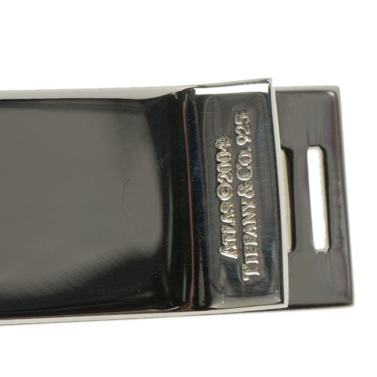 Pre Owned Tiffany&Co. Atlas Silver Money Clip