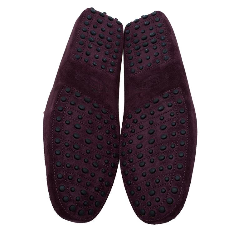 مملوكة مسبقًا Tod's Two Tone Suede and Nubuck Penny Loafers Size 43