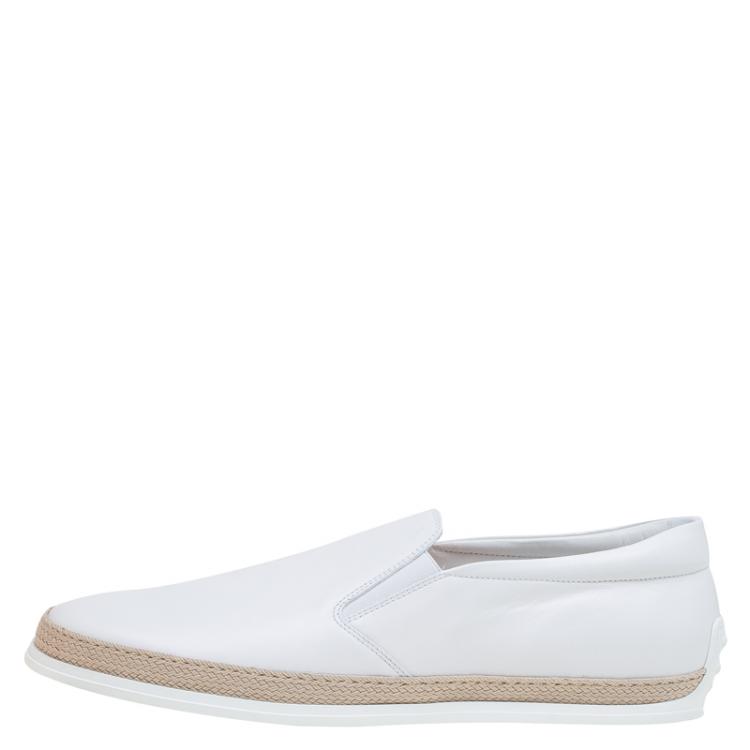 leather espadrille sneakers