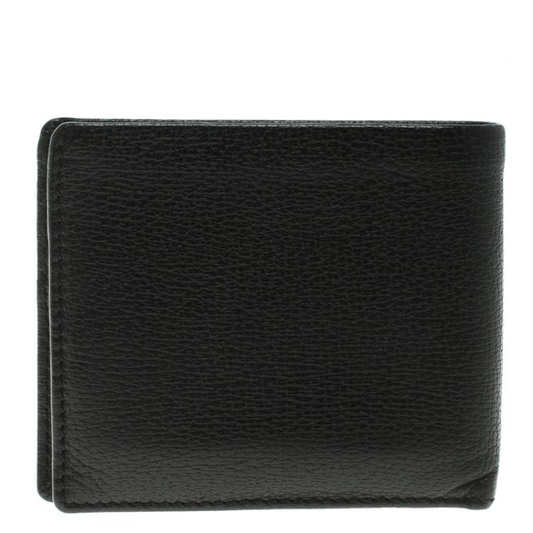 Pre Owned Tod's Black Leather BiFold Wallet