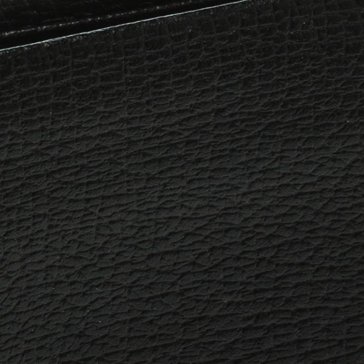 Pre Owned Tod's Black Leather BiFold Wallet