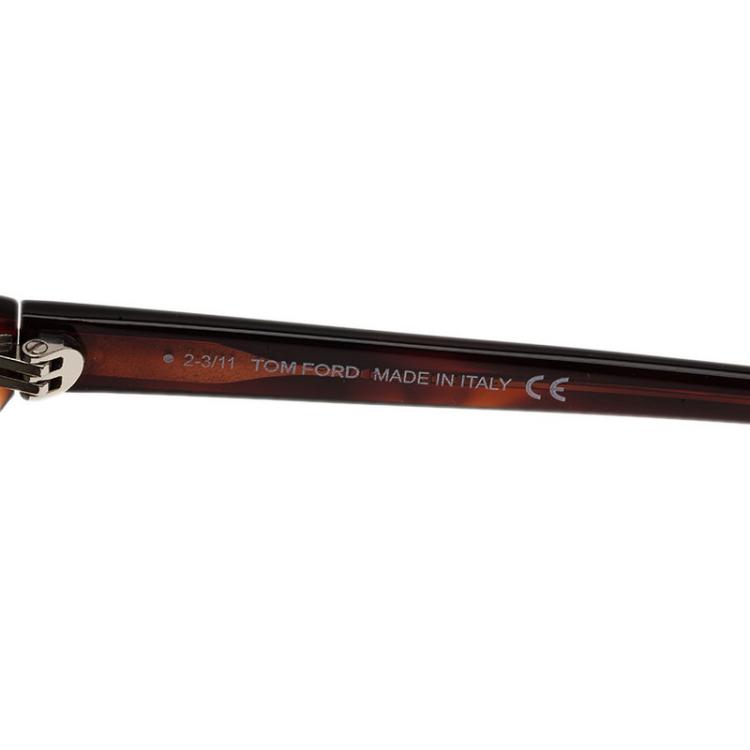 Pre Owned Tom Ford Brown Nicolo Sunglasses