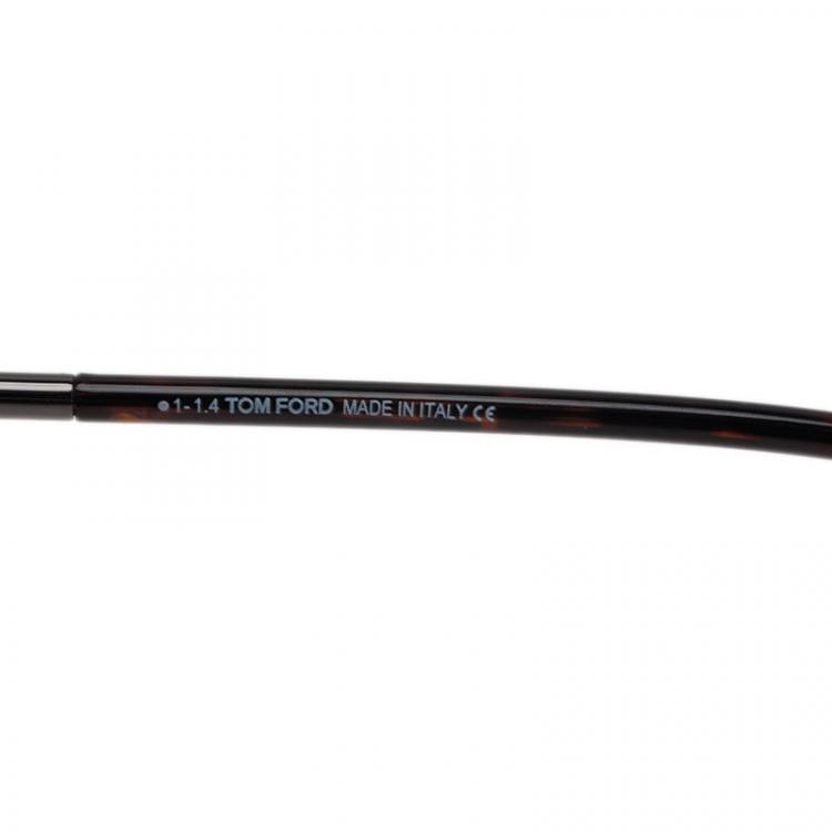 Pre Owned Tom Ford Black Cole Aviators 