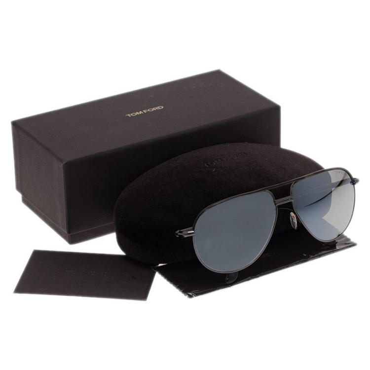 Pre Owned Tom Ford Black Cole Aviators 