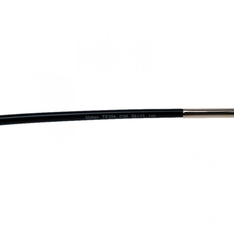 Pre Owned Tom Ford Black Matteo Aviators