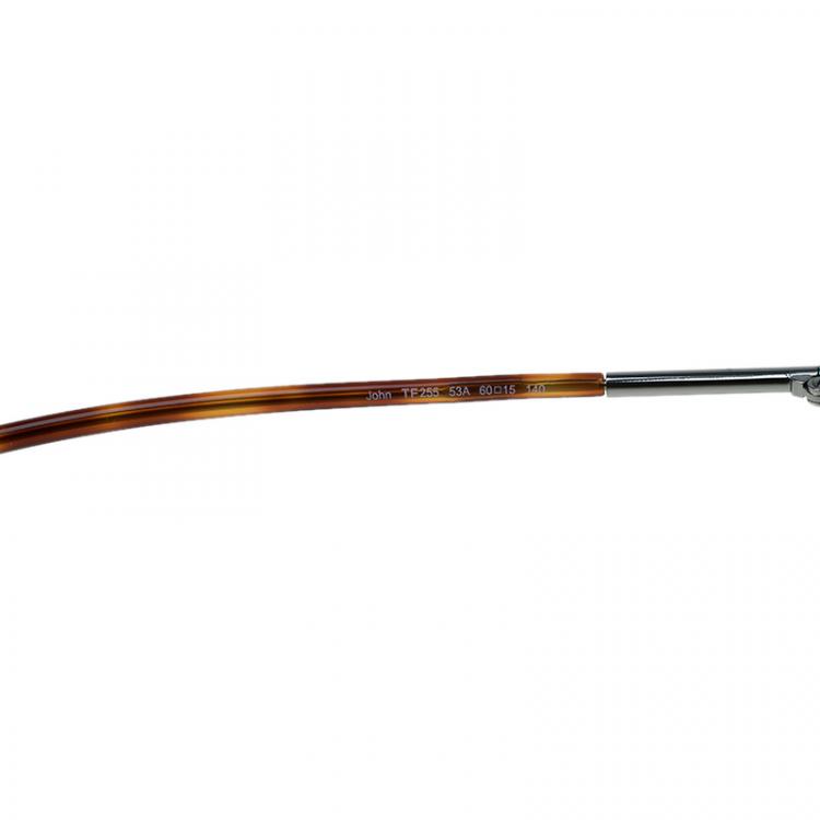 Pre Owned Tom Ford Brown TF 255 John Aviators 