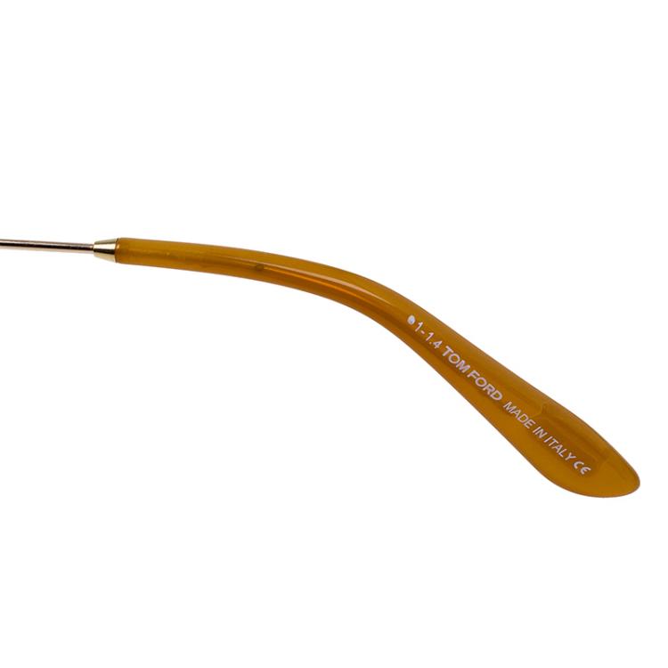 Pre Owned Tom Ford Yellow Colin Aviators