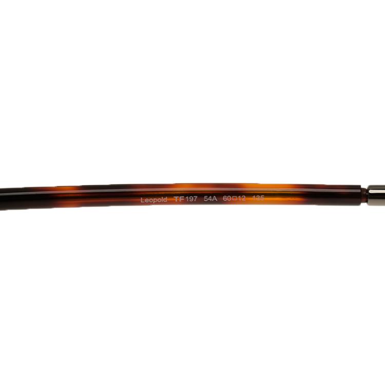 Pre Owned Tom Ford Tortoise Frame Leopold Aviators